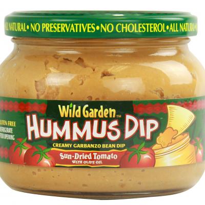 Wild Garden Hummus Dip Sun Dried Tomato, 13.4 oz