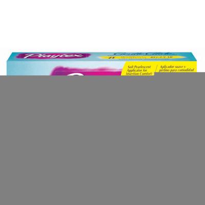 Playtex Gentle Glide Regular/Super Absorbency Tampons 8 Tampons