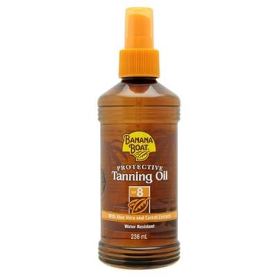 Banana Boat Protective Tan Oil Pump SPF# 8, 8 oz