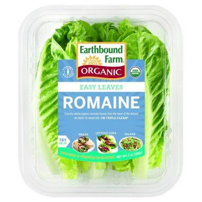 Earthbound Farm Organic Easy Leaves Romaine Lettuce, 7 oz