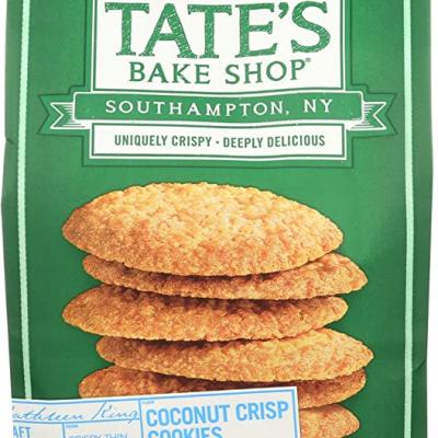 Tate’s Coconut Crisp Cookies, 7 oz