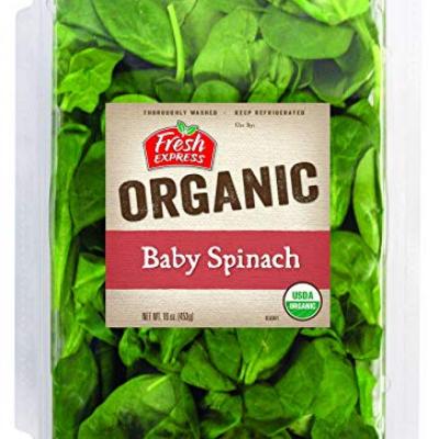 Fresh Express Organic Baby Spinach, 11 oz