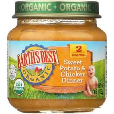 Earth’s Best Organics Sweet Potato and Chicken, 4 oz