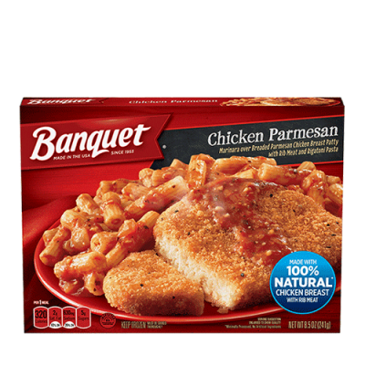 Banquet Classic Dinner, Chicken Parmesan, 8.5 oz