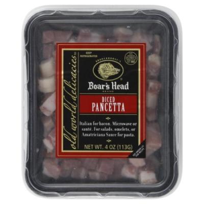 Boar’s Head Diced Pancetta, 4 oz