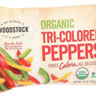 Woodstock Organic Tri-Colored Peppers, 10 oz