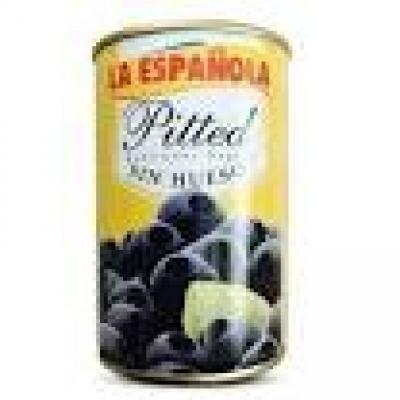 La Española Aceitunas Negras sin Hueso, 7 oz 