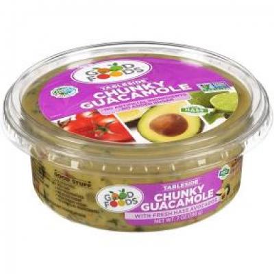 Good Foods Tableside Chunky Guacamole, 7 oz