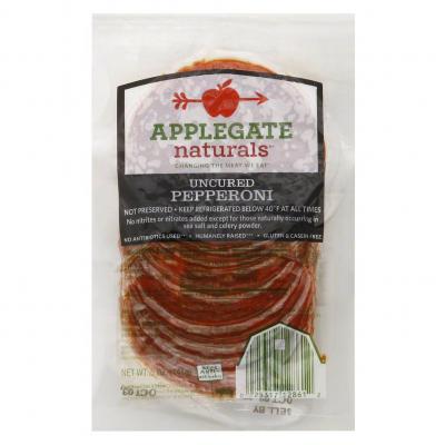 Applegate Naturals Pepperoni Sliced, 5 oz