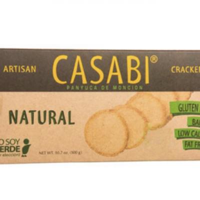 Casabi Natural Artisan Crackers, 10.7 oz