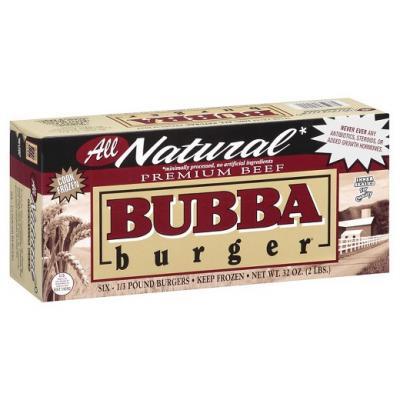 Bubba All Natural Burger, 32 oz