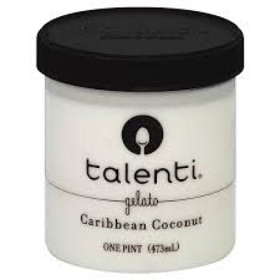 Talenti Caribbean Coconut Gelato, 16 oz