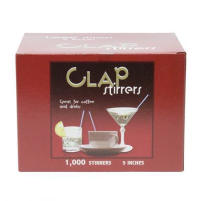 Clap Stirrers, 5 inch, 1000 ct