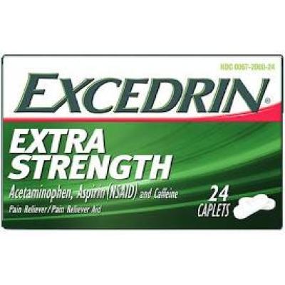 Excedrin Extra Strength Caplets, 24 ct