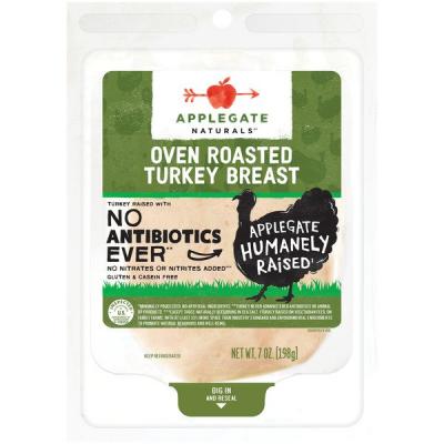 Applegate Oven Roasted Turkey Breast, 7 oz