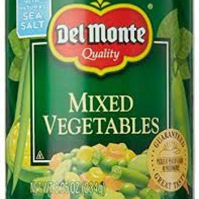 Del Monte Mixed Vegetables, 8.25 oz