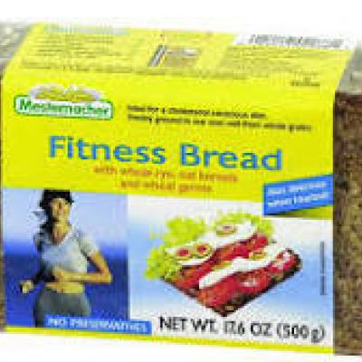 Mestemacher Fitness Bread With Whole Rye, Oat Kernels And Wheat Germ, 17.6 oz