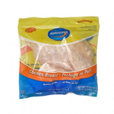 AgroSuper Boneless Chicken Breasts (IQF), 2.2 lbs