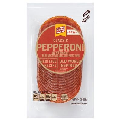 Oscar Mayer Classic Pepperoni, 4 oz