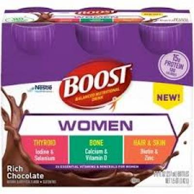 Boost Women Nutritional Drink, Rich Chocolate, 6 ct