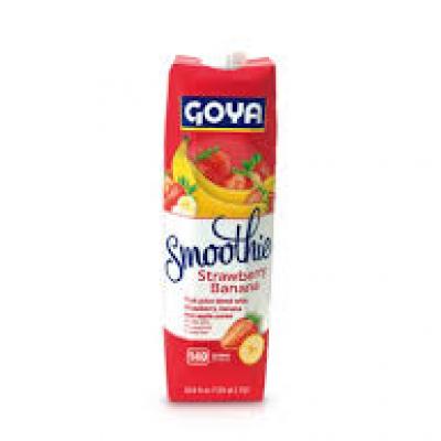 Goya Strawberry Banana Smoothie, 33.8 fl oz