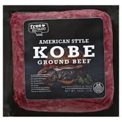 Free Graze American Style Kobe Ground Beef Cube, 16 oz