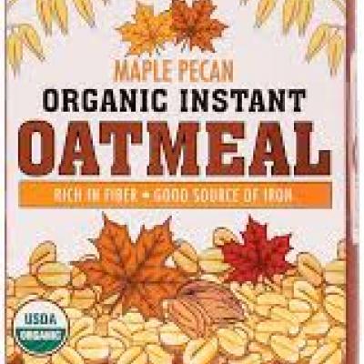 Brad’s Organic Maple Pecan Instant Oarmeal, 6 ct, 12.7 oz