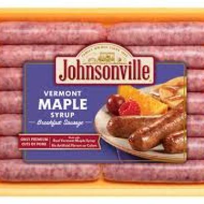 Johnsonville Sausage, Breakfast, Vermont Maple Syrup, 12 oz