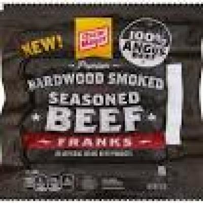 Oscar Mayer Franks Hardwood Smoked Seasoned Beef, 12 oz