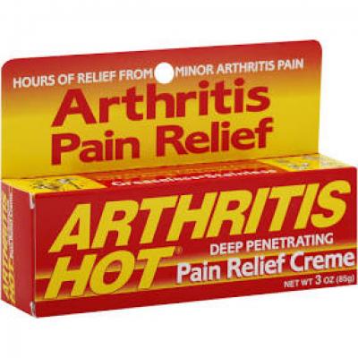 Arthritis Hot Pain Relief Creme, 3 oz