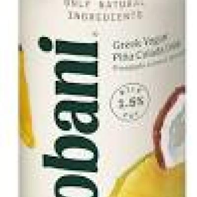 Chobani Pina Colada Pineapple Low Fat Greek Drink Yogurt, 10 fl oz