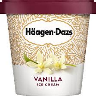 Haagen Dazs Vanilla Ice Cream, 2 quarts