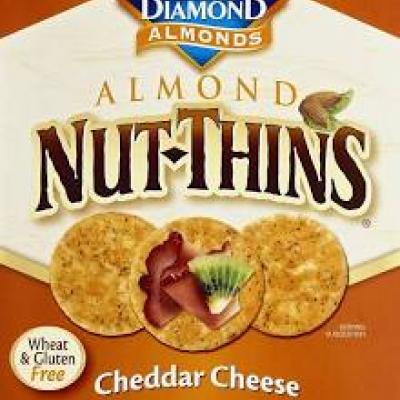 Blue Diamond Almond Nut-Thins Cheddar Cheese, 4.5 oz