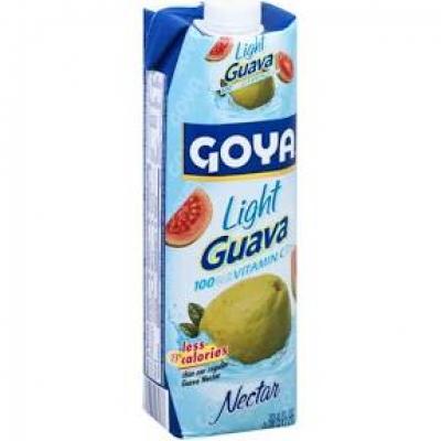 Goya Light Guava Nectar, 33.8 fl oz