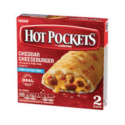 Hot Pockets Cheddar Cheeseburger, 9 oz