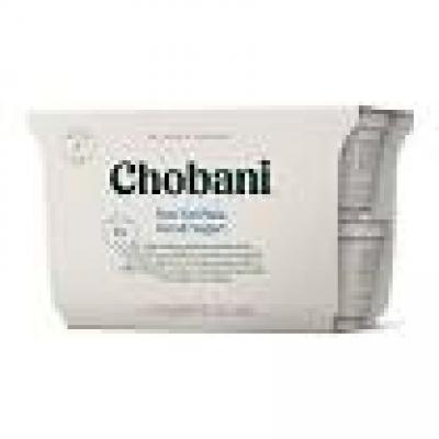 Chobani Non Fat Greek Yogurt - Vanilla, 5.3 oz, 4 ct