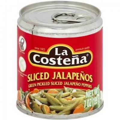 La Costeña Sliced Pickled Jalapeños, 7 oz