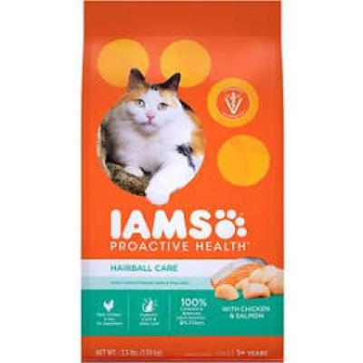 Iams Hairball Care Cat Food, 3.5 lbs