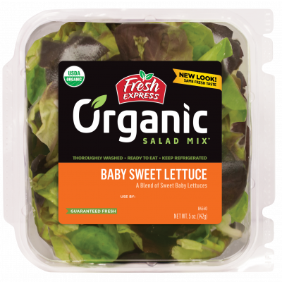 Fresh Express Organic Baby Sweet Lettuce, 5 oz