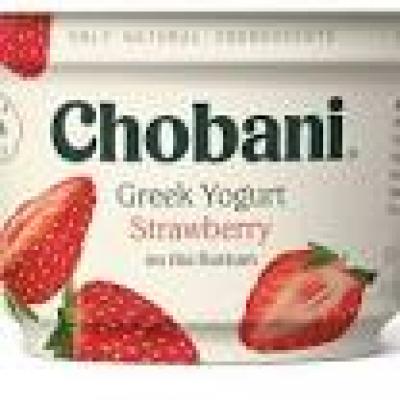 Chobani Greek Yogurt - Strawberry Fruit on the Bottom, 5.3 oz