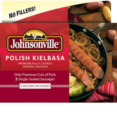 Johnsonville Polish Kielbasa Smoked Sausage, 14 oz