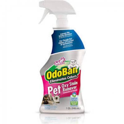 OdoBan PET Oxy Stain Remover, 1 quart