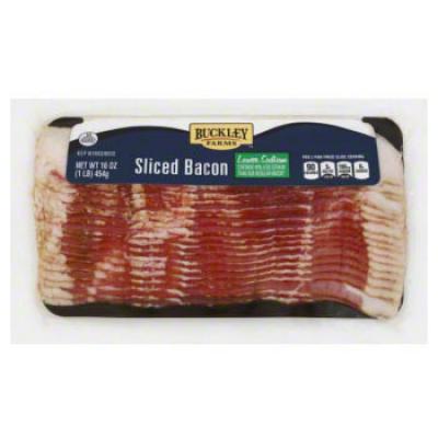 Buckley Farms Low Sodium Bacon, 16 oz