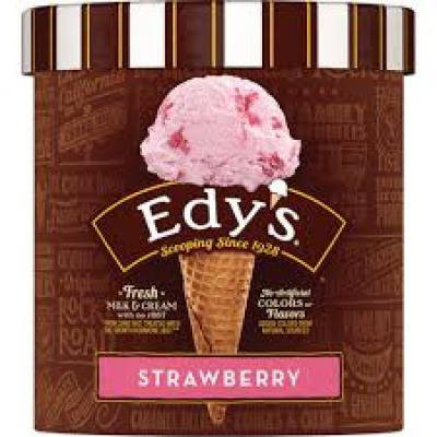 Edy's Strawberry Ice Cream, 1.5 quart