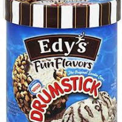 Edy's Nestle Drumstick Sundae Cone Ice Cream, 1.5 qt