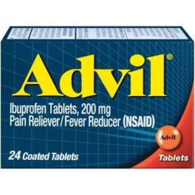 Advil Ibuprofen Tablets, 24 ct