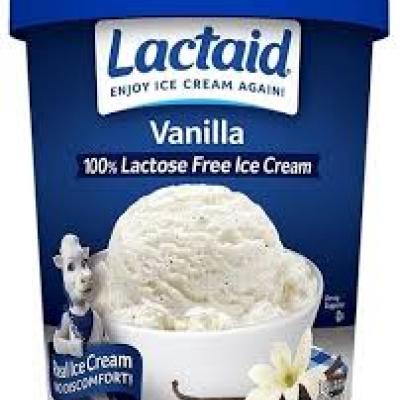 Lactaid® 100% Lactose-Free Vanilla Ice Cream 1 qt