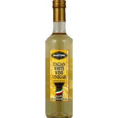 Mantova Italian White Wine Vinegar, 17 oz