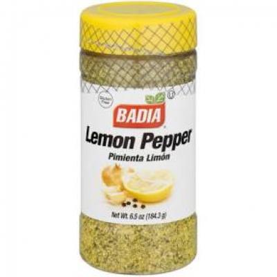 Badia Lemon Pepper, 6.5 oz