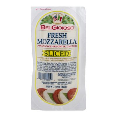 BelGioioso Fresh Mozzarella Pre-Sliced, 16 oz